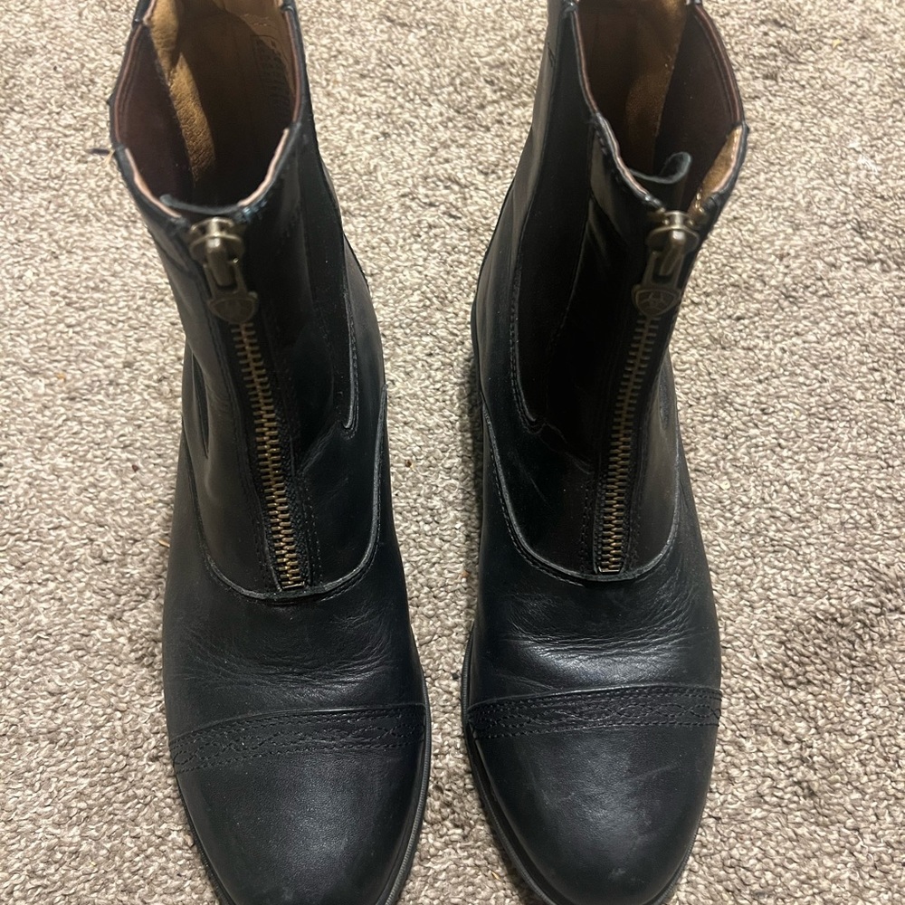 Ariat Ladies 54401 Cobalt XR Devon Pro Zip Paddock Riding Boots Black 9B
